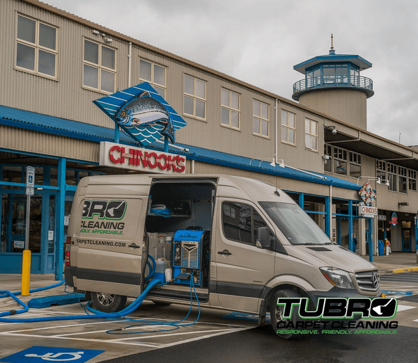 Tubro Carpet Cleaning service van